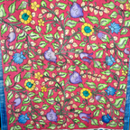 Pen Kalamkari Dupatta