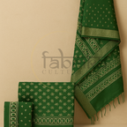 Maheshwari Unstitched 3 piece dress material