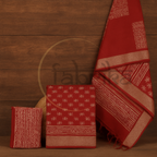 Maheshwari Unstitched 3 piece dress material
