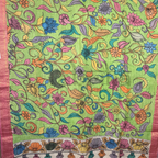 Pen Kalamkari Dupatta