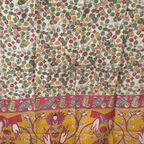 Handblock Painted Kalamkari Dupatta – Nelluri Silk
