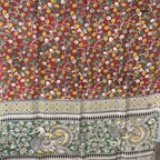 Handblock Painted Kalamkari Dupatta – Nelluri Silk