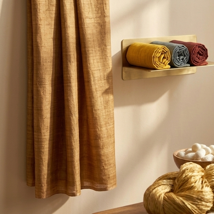 Fabric Tussar Silk