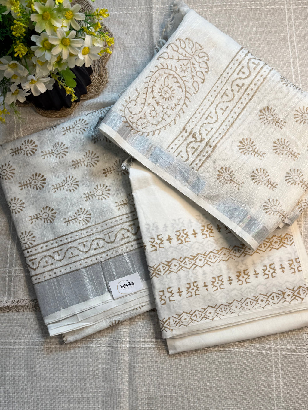 LINEN 3-PIECE UNSTITCHED SUIT SET