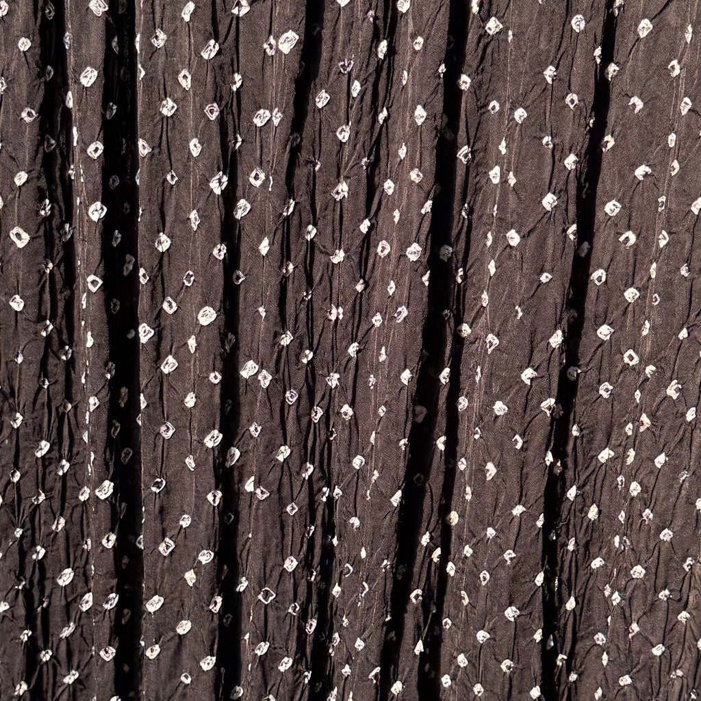 Black Kutch Tie-dye Bandhani Dupatta
