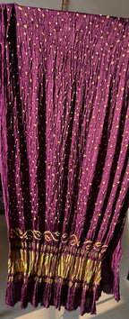 Purple Kutch Tie-dye Bandhani Dupatta